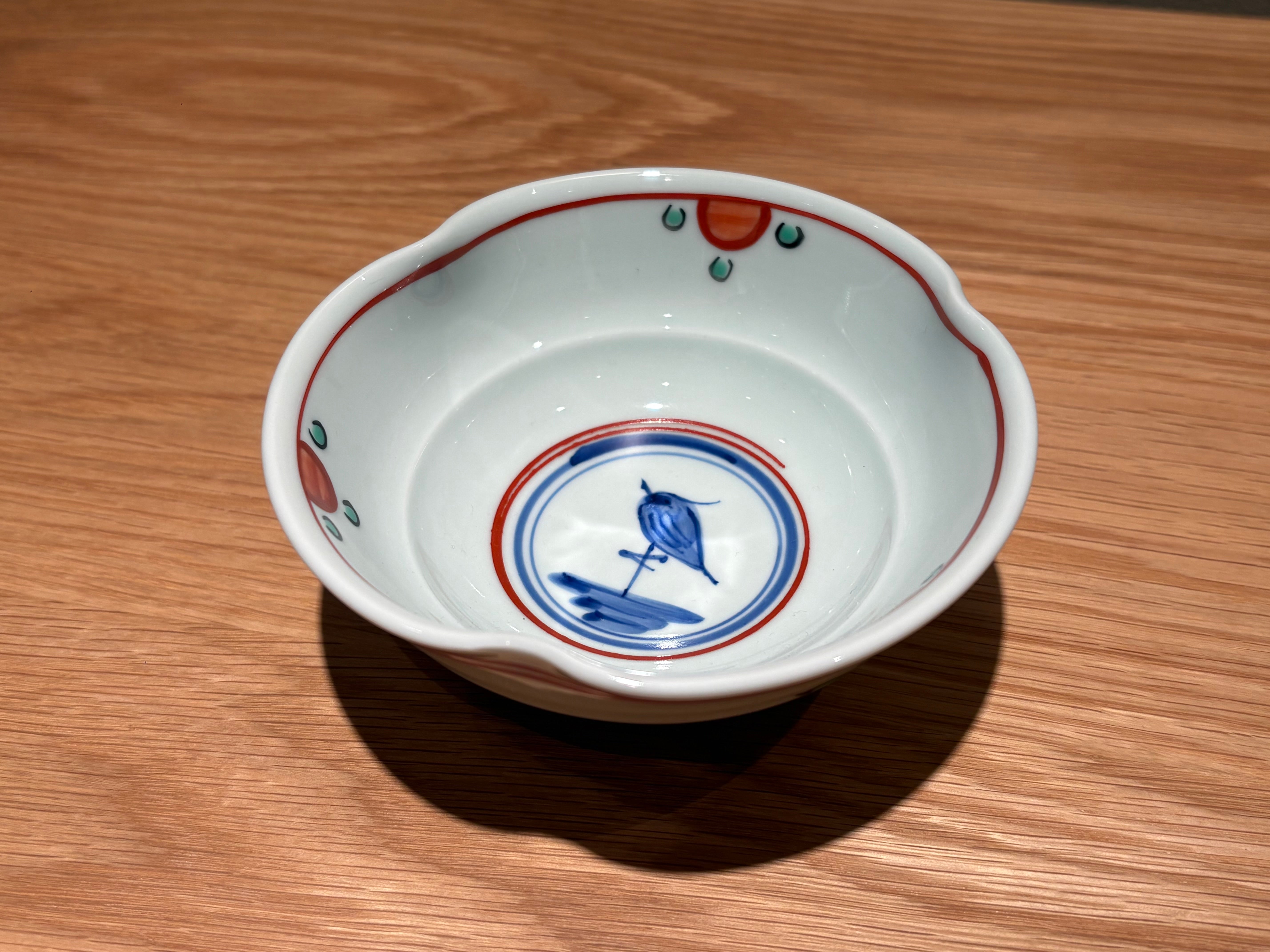 Hasami ware - Bird bowl