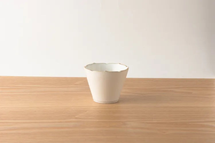 Kihara Soba Choco Flower cup Blue/Brown