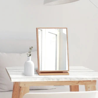 塩川光明堂 Shiokawa Koumeido - Slim Frame Desk Mirror