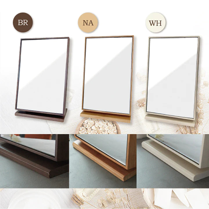 塩川光明堂 Shiokawa Koumeido - Slim Frame Desk Mirror