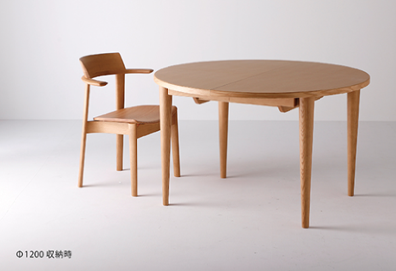 Nissin - Round Extendable Table (SOT-810.811.812-R)