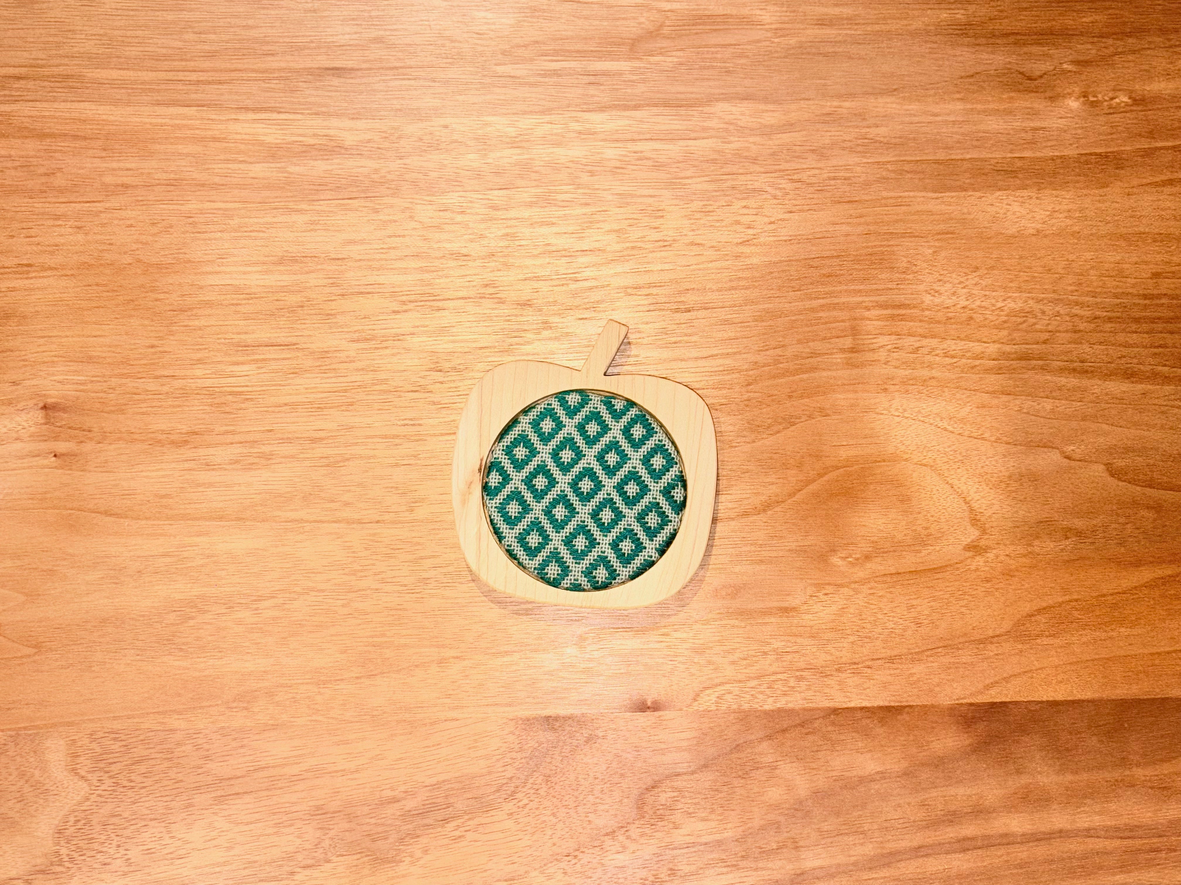 Wooden Fabric Coaster
