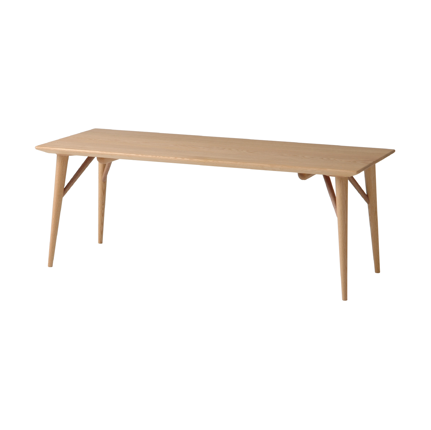 Nissin - White Wood Rectangle Living Table