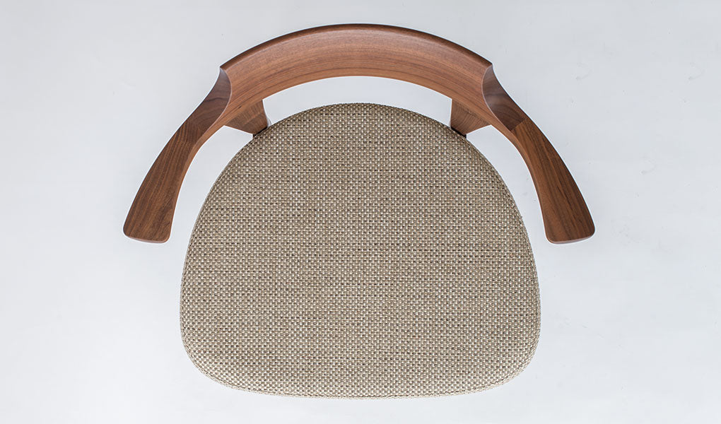 HIDA Sangyo - Crescent Semi Armchair LW
