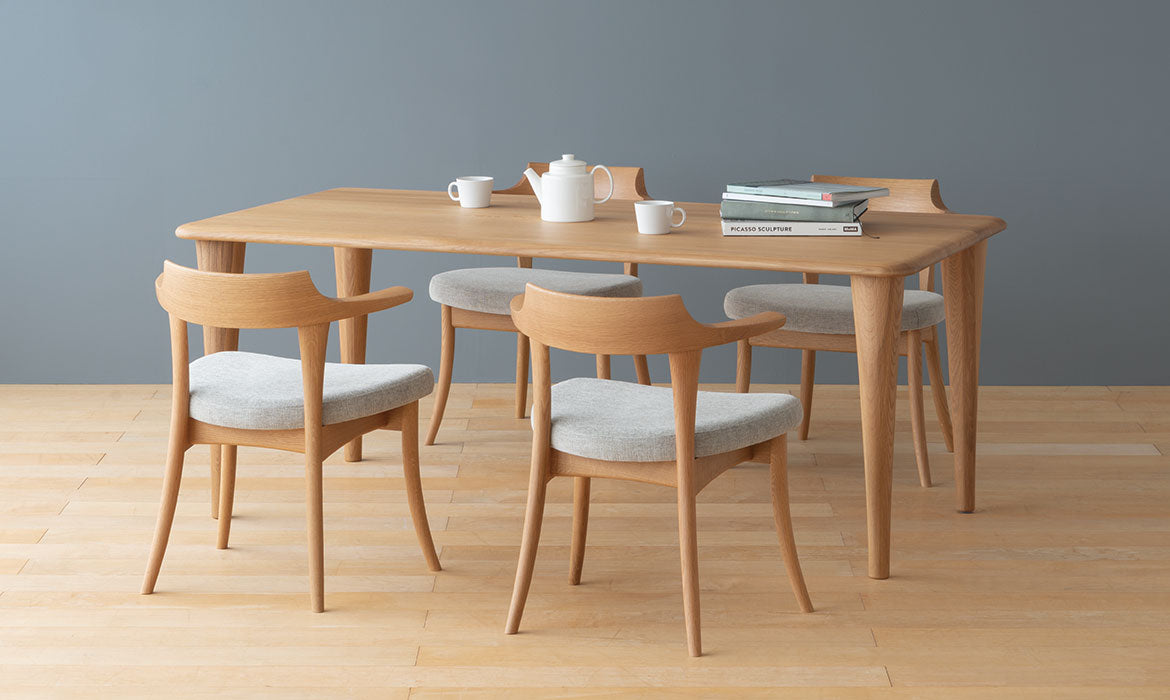 HIDA Sangyo - Crescent Semi Armchair LW