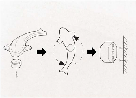 PANA OBJECTS - LI FISH Wall Decoration