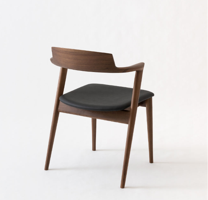 HIDA Sangyo - SEOTO Semi Armchair (upholstered seat)