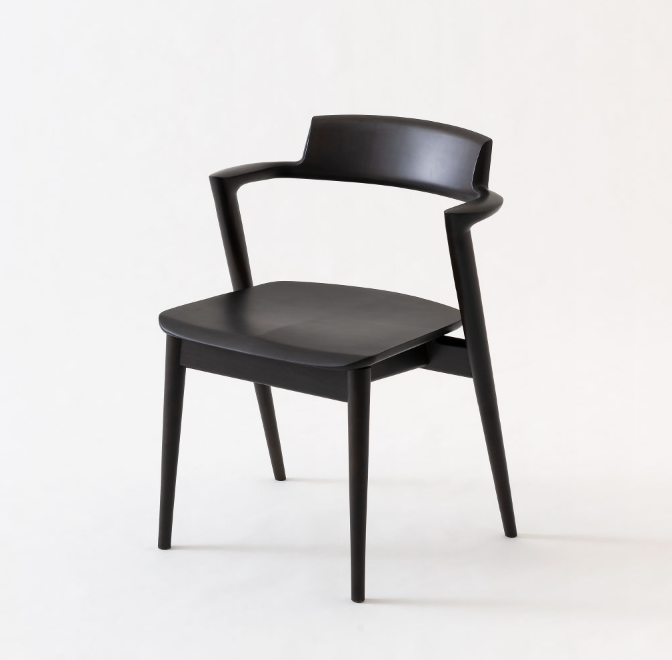 HIDA Sangyo - SEOTO Semi Armchair (upholstered seat)