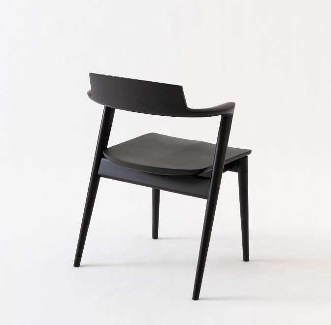HIDA Sangyo - SEOTO Semi Armchair (upholstered seat)