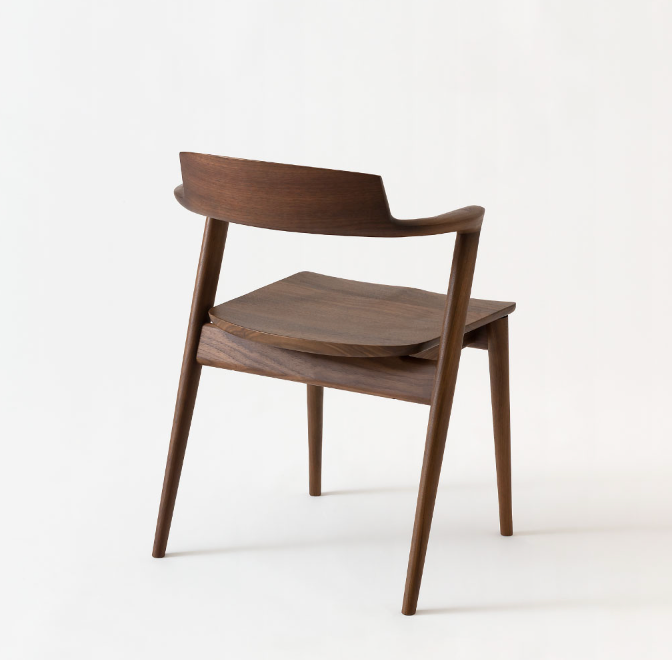 HIDA Sangyo - SEOTO Semi Armchair (upholstered seat)
