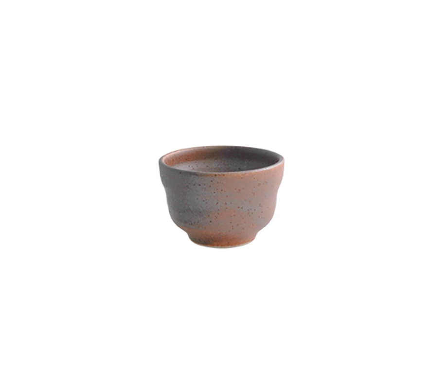 Sake Collection Black Shigaraki Guinomi Cup