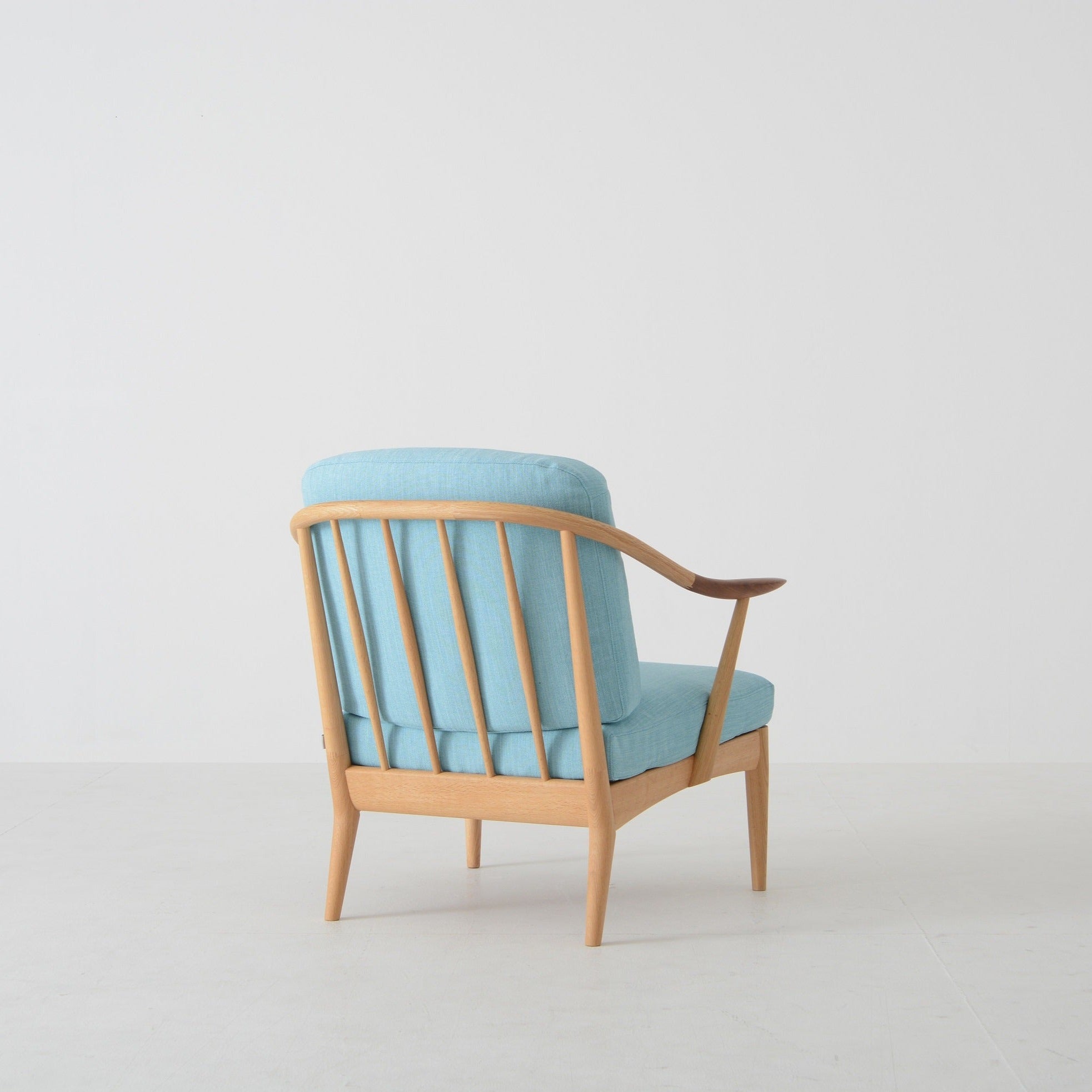 Nissin - White Wood Sofa