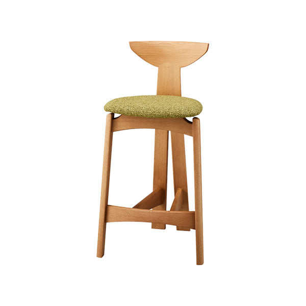 shirakawa - Counter Chair Fabric Seat (S-076, S-077, S-078)