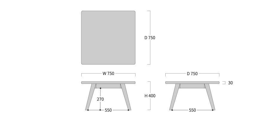 shirakawa - Living Table LT-5790/5775/5740/5733