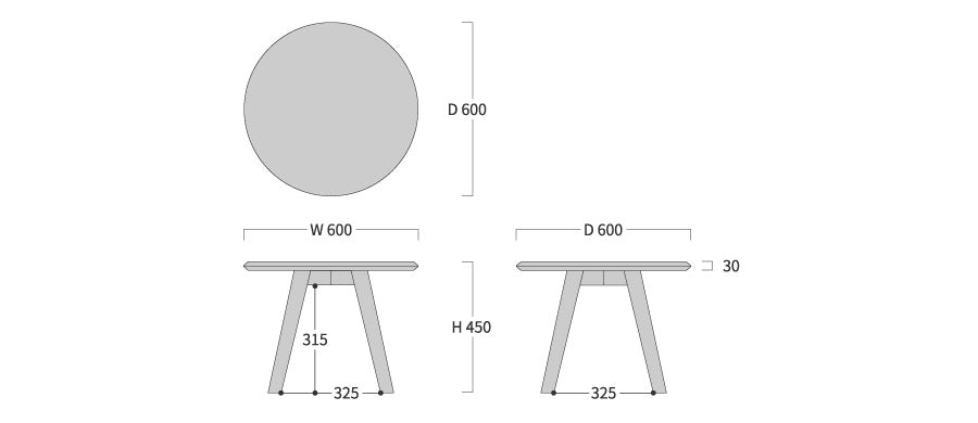 shirawaka - New Rapt Living Table LT-5760