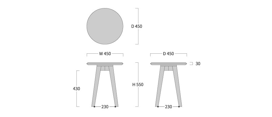 shirawaka - New Rapt Living Table LT-5785
