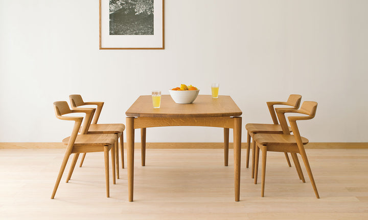 HIDA Sangyo - SEOTO Semi Armchair (upholstered seat)