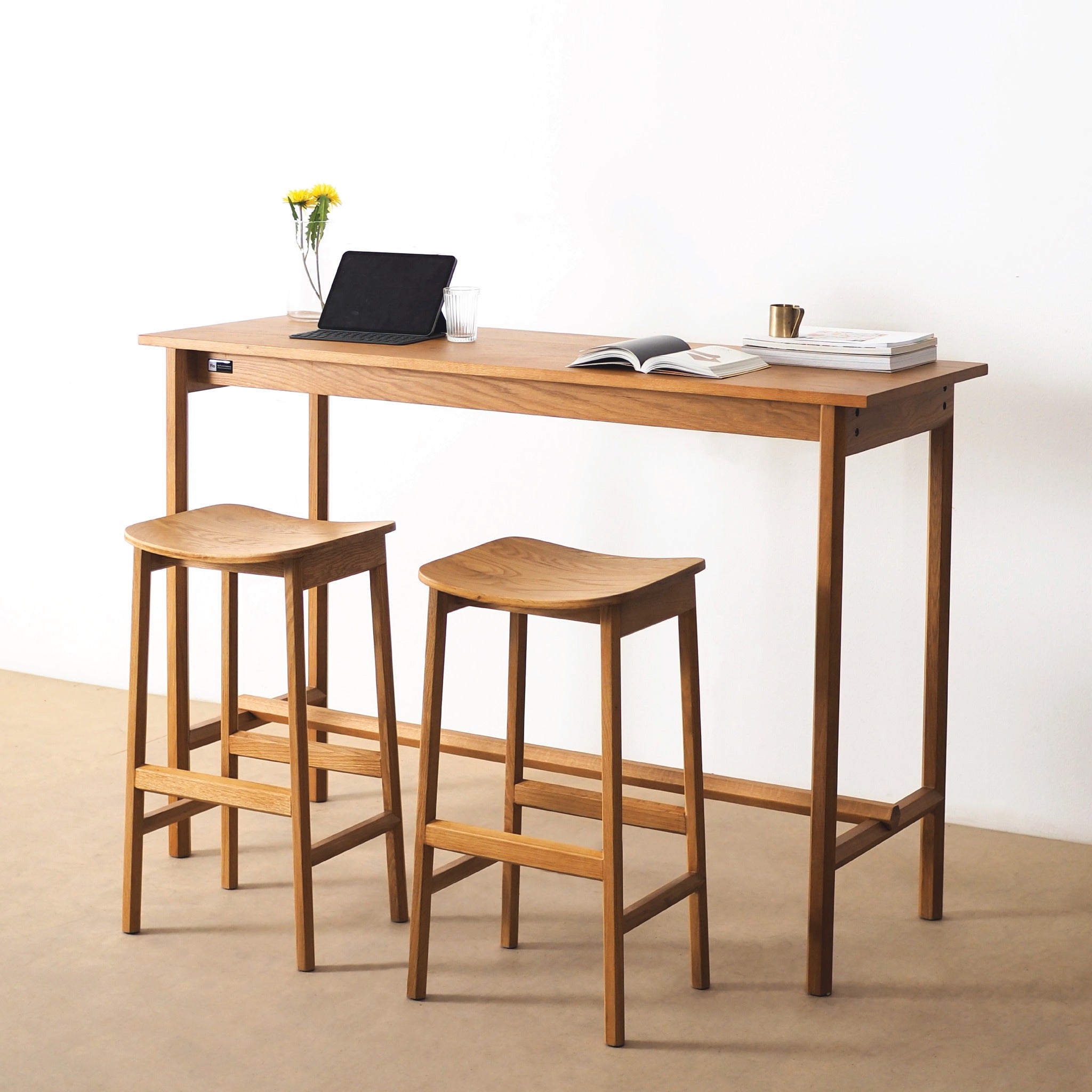 FLO - Dinsor Bar Stool without Back Rest