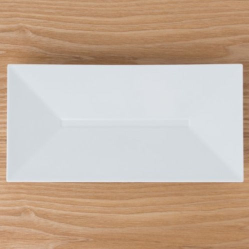 KIHARA -  Oblong Plate Houen white