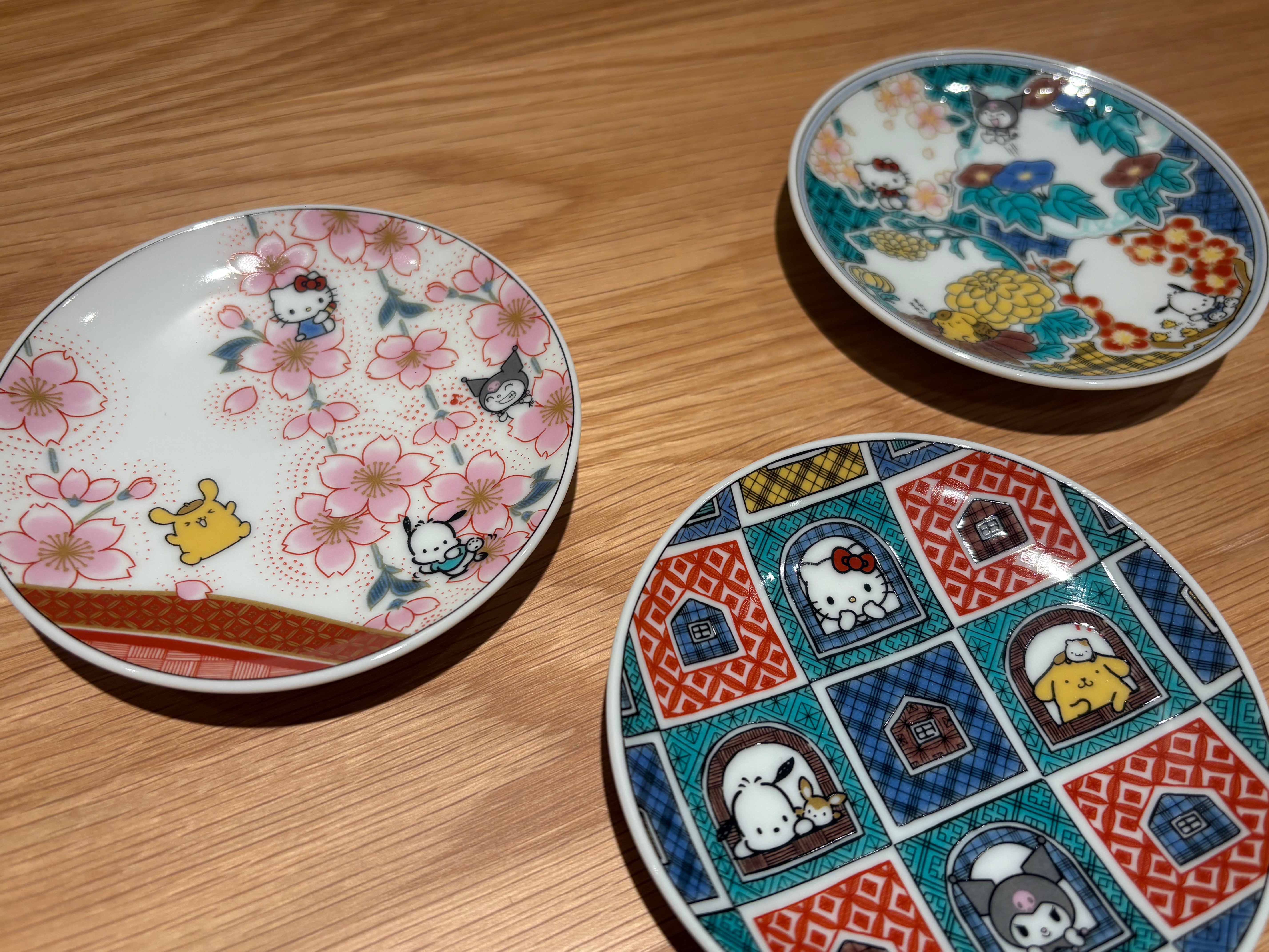 Kutani Ware- Sanrio (Hello Kitty, Kuromi, Pompompurin, Pochacco)