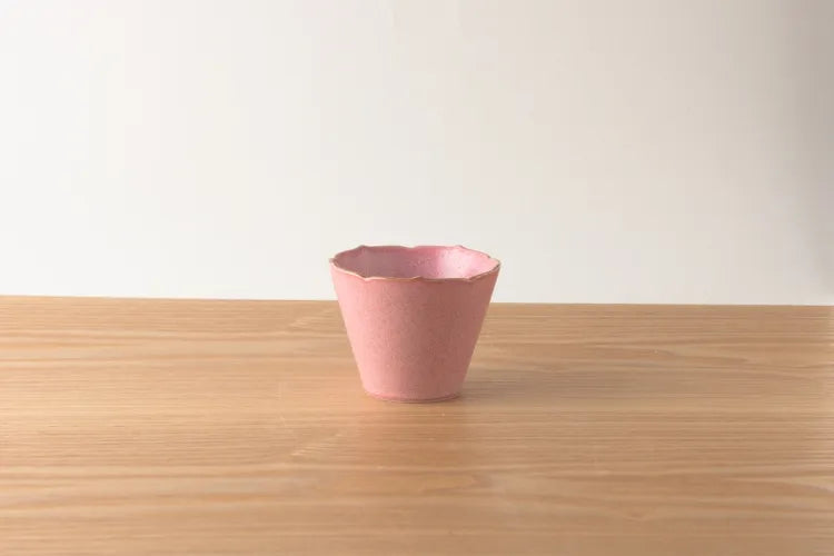 Kihara Soba Choco Flower cup Blue/Brown
