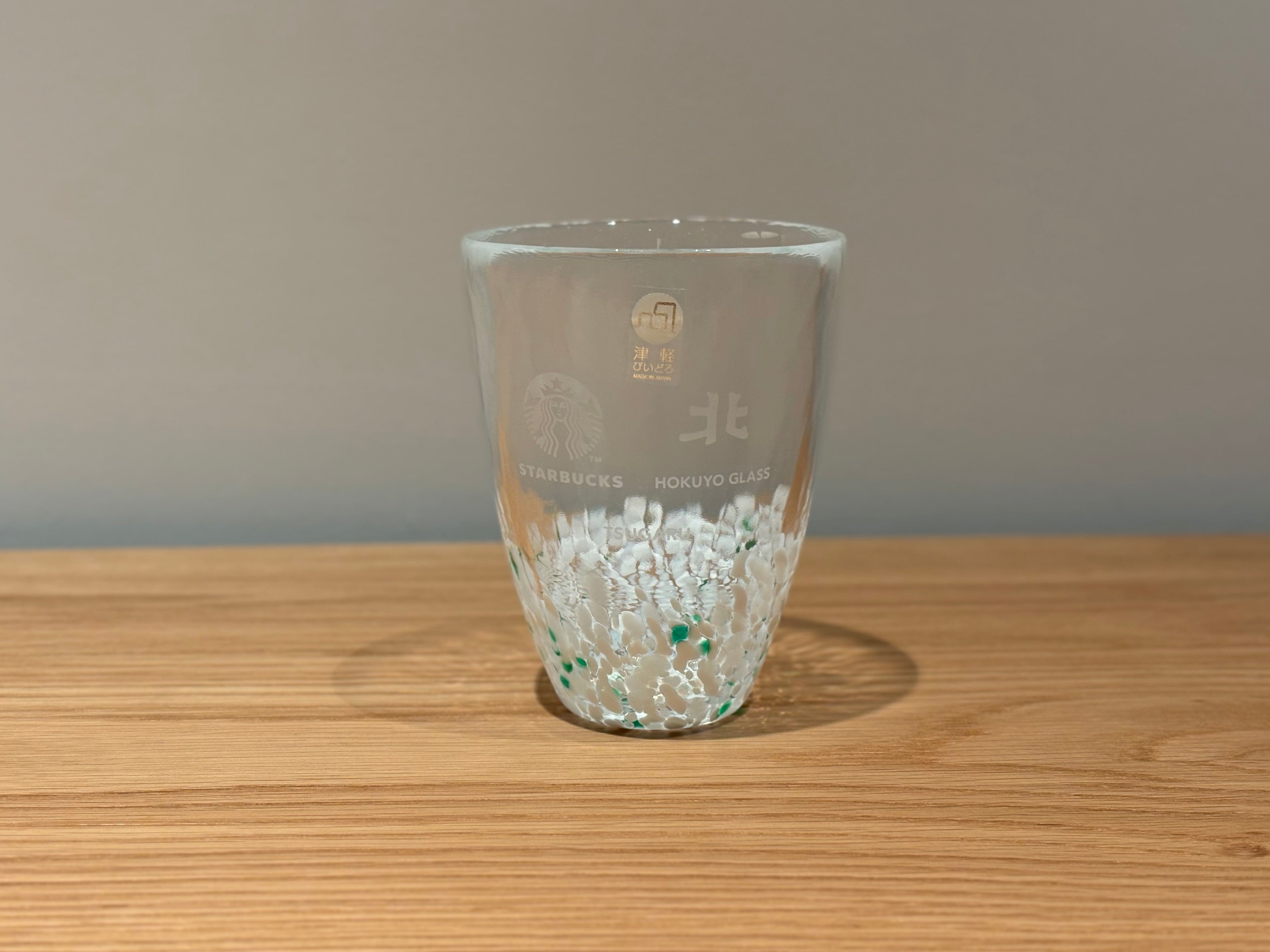 Starbucks JIMOTO Made Series Tsugaru Glass Cup