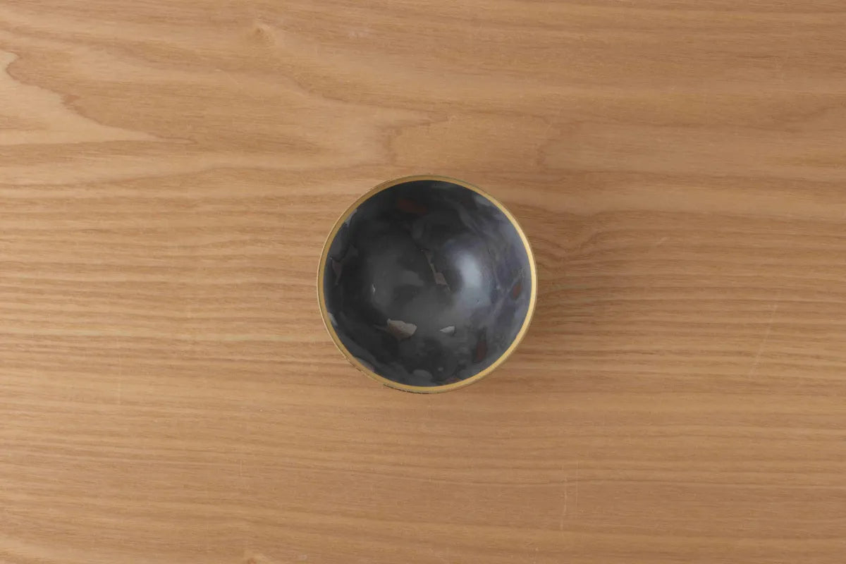 Kihara - Sake Cup Yagumo Keshiki 平盃 夜雲