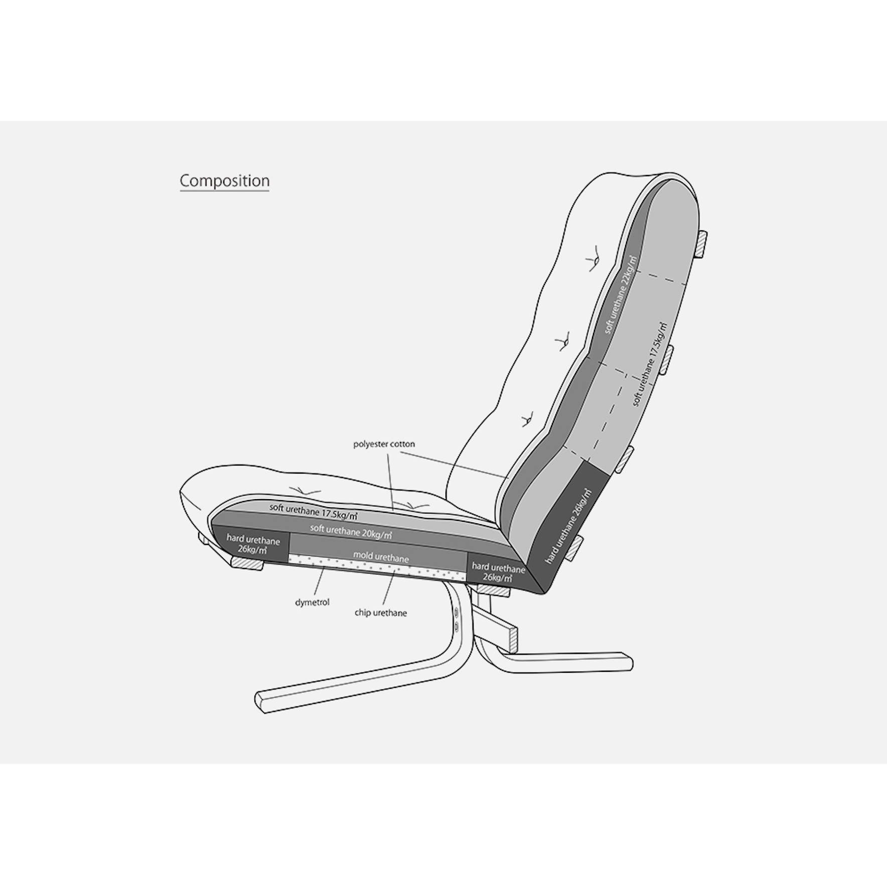 Fuji Furniture - Agio Chair (Wide)