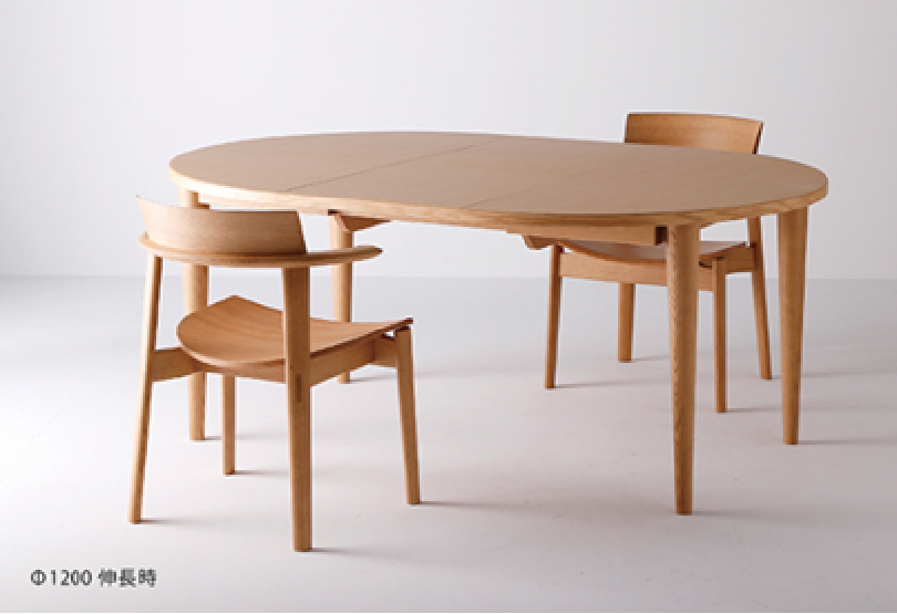 Nissin - Round Extendable Table (SOT-810.811.812-R)