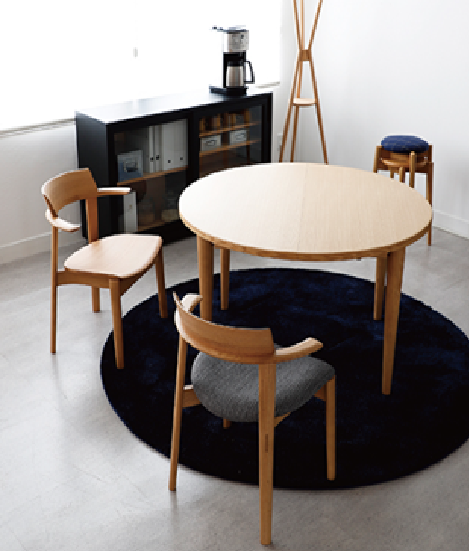 Nissin - Round Extendable Table (SOT-810.811.812-R)