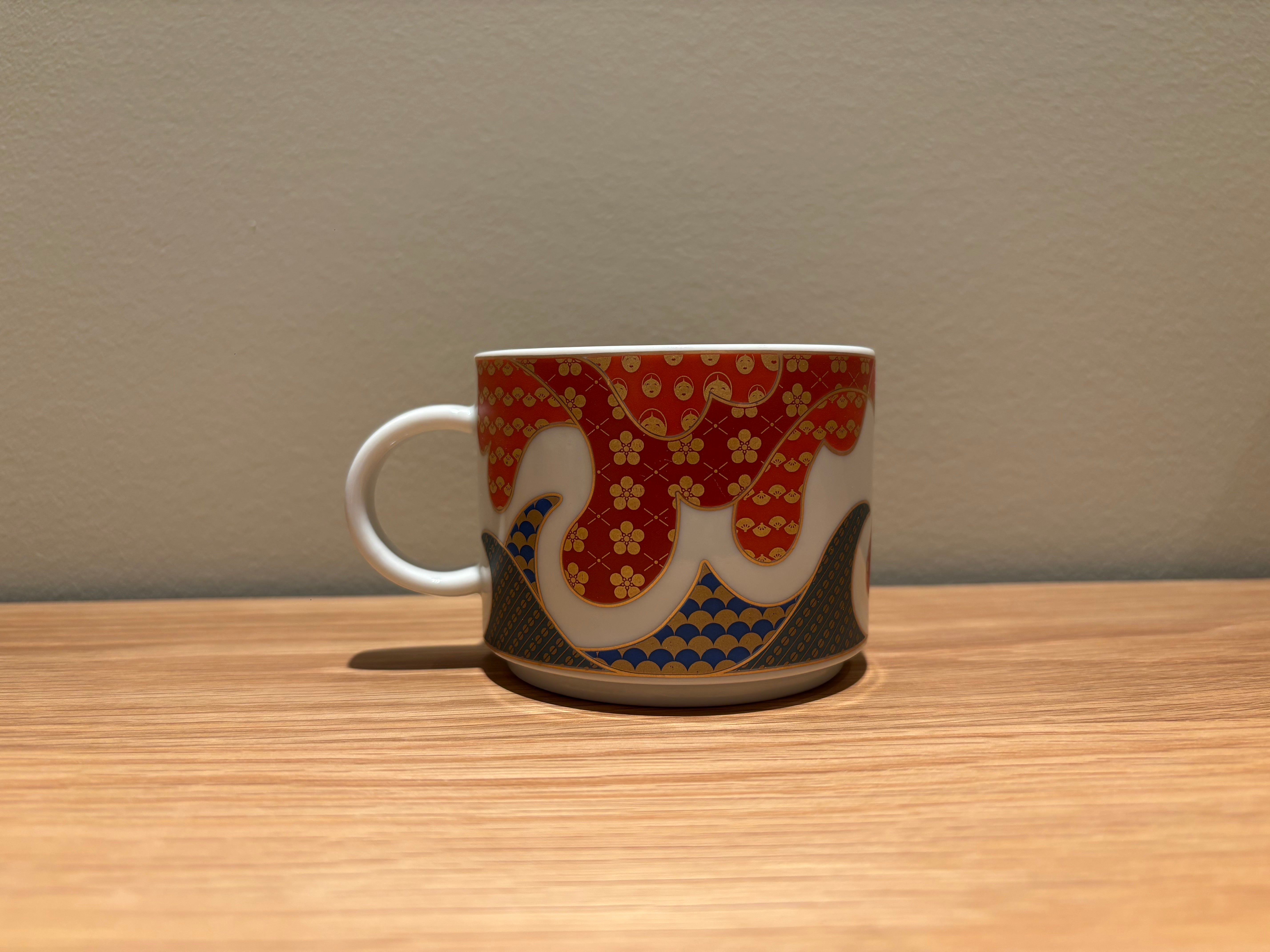 Kutani ware mug (STARBUCKS)