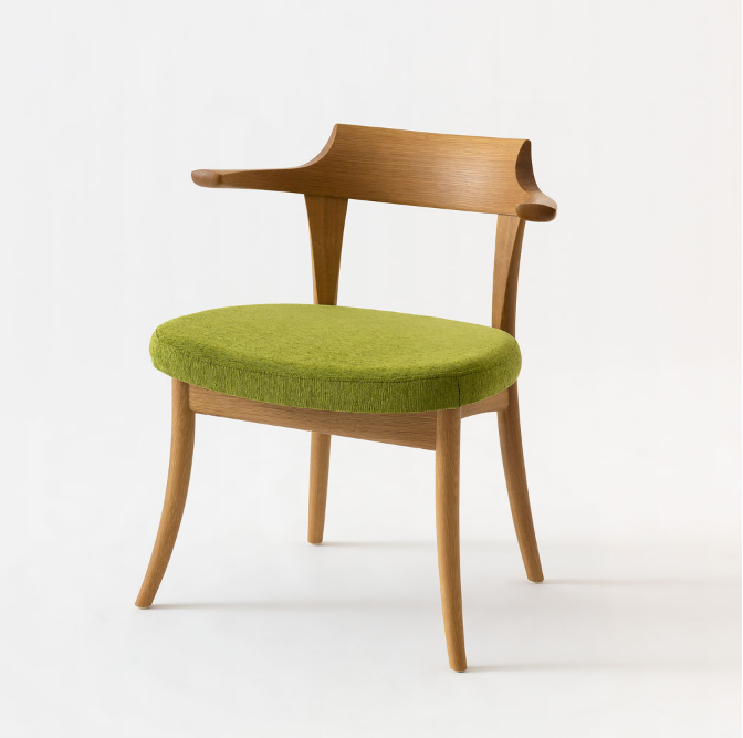 HIDA Sangyo - Crescent Semi Armchair LW