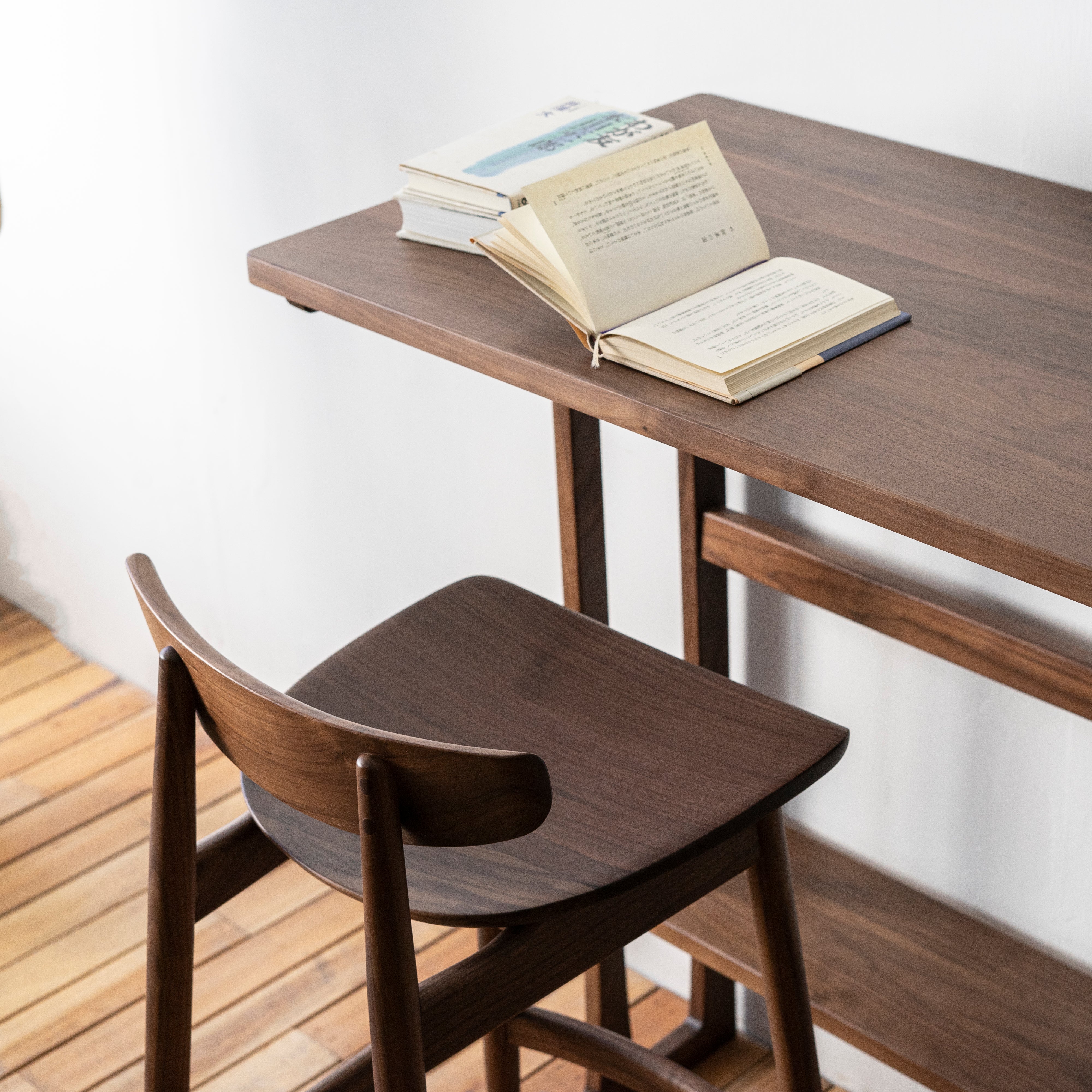 HIDA Sangyo - Contract Collection Counter Chair (upholstered seat)