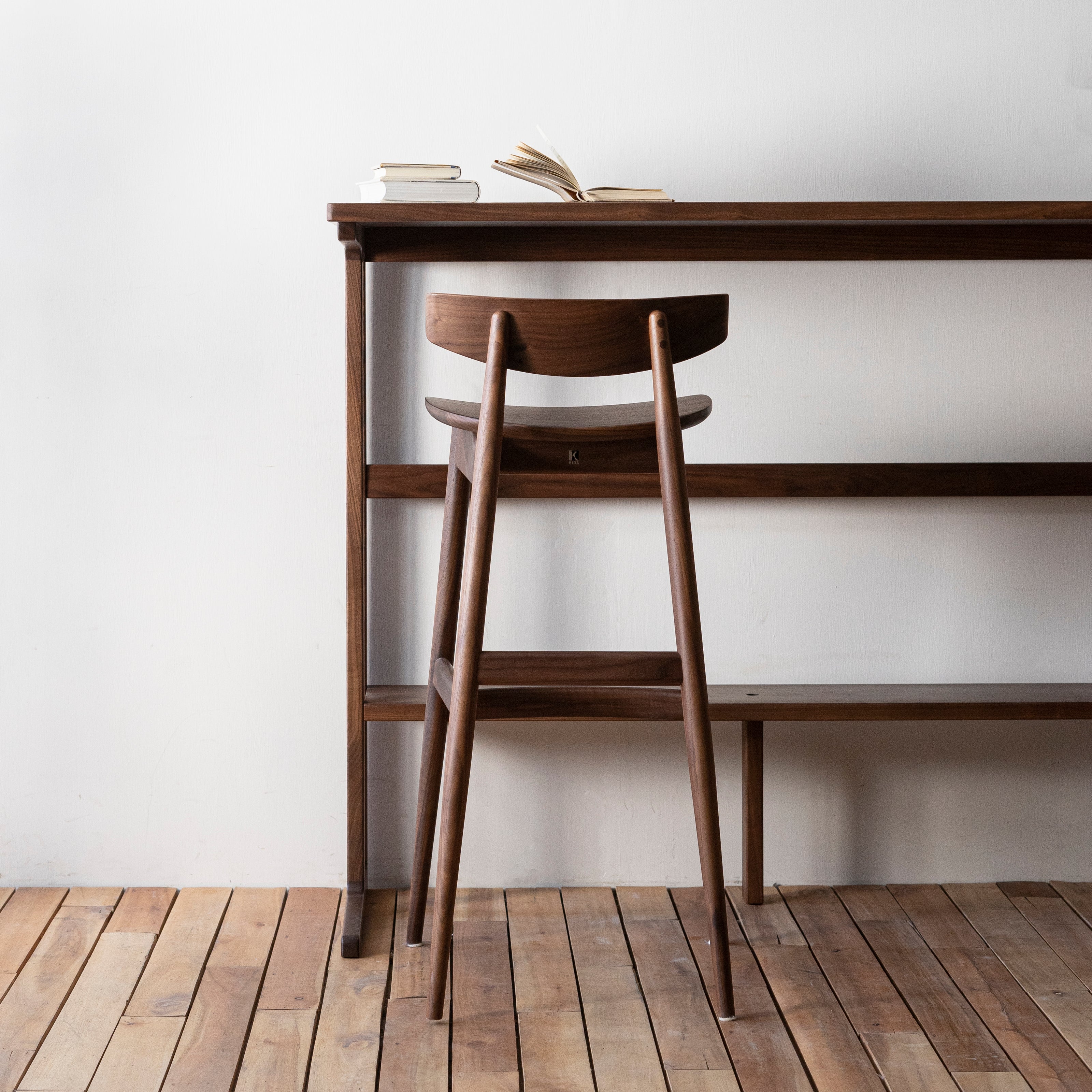 HIDA Sangyo - Contract Collection Counter Chair (upholstered seat)