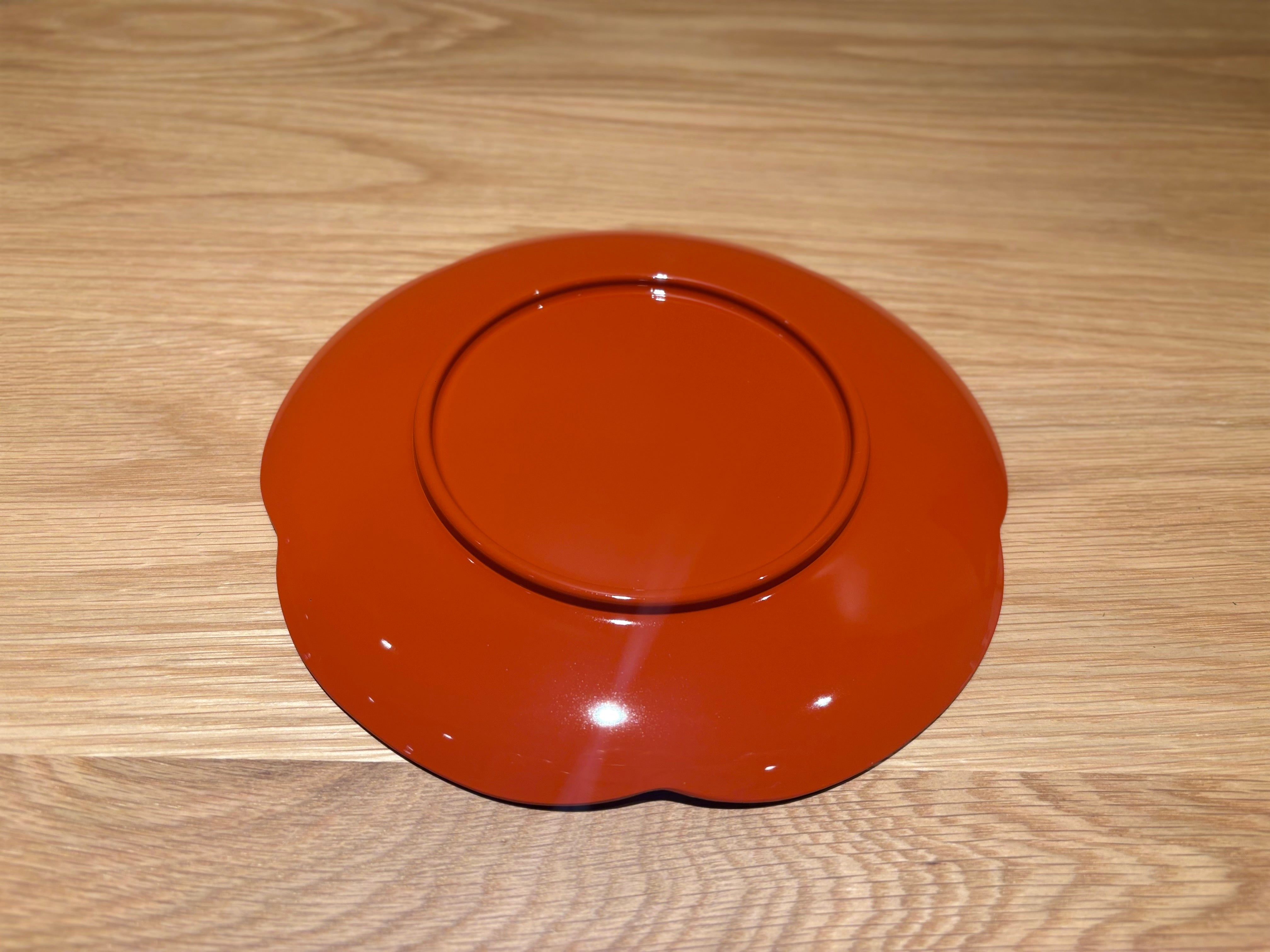 Plum plate