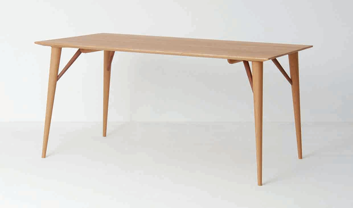 Nissin - White Wood Dining Table