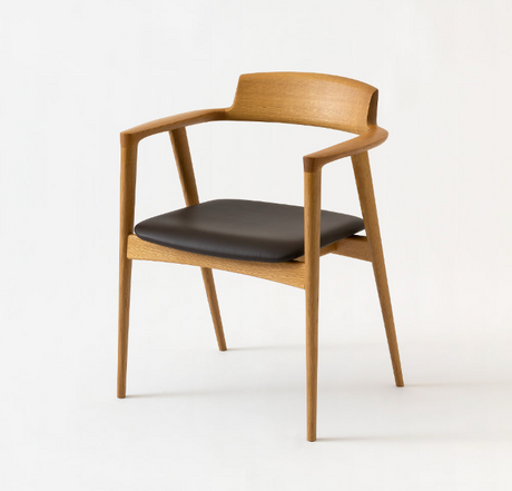 HIDA Sangyo - SEOTO Chair with Arm (upholstered seat)