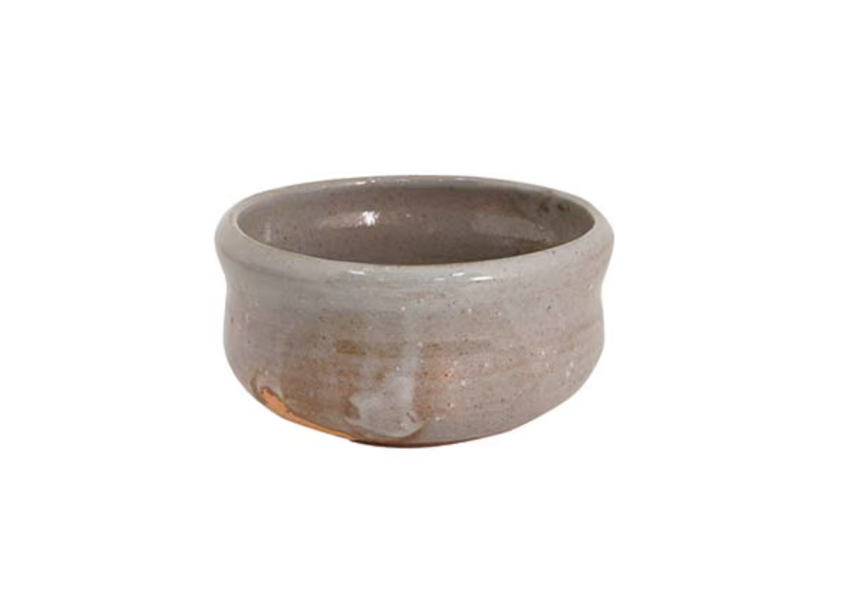 Tea Collection Small Matcha Bowl Nezumi Shino