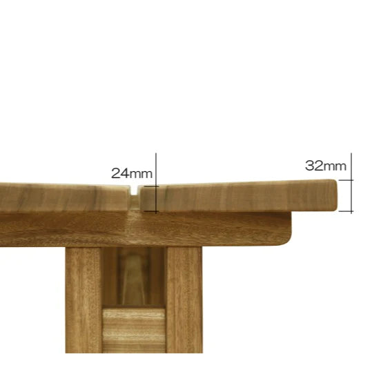 HASHIZUME - Himuka Bench (Without Backrest)