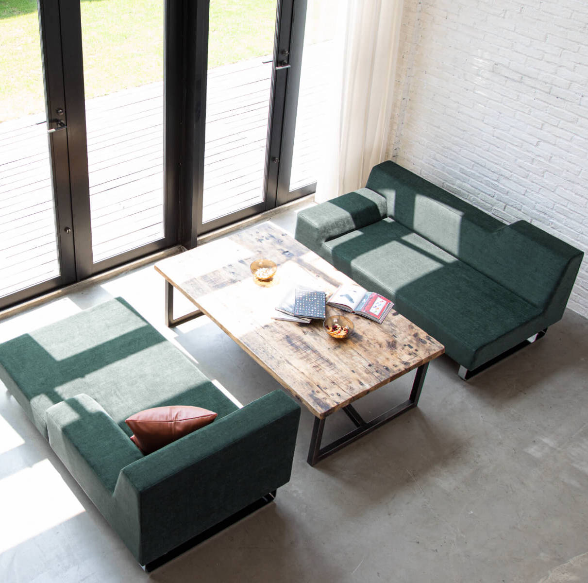 FLANNEL Sofa - SIESTA Sofa (1-Seater Long, 90cm)