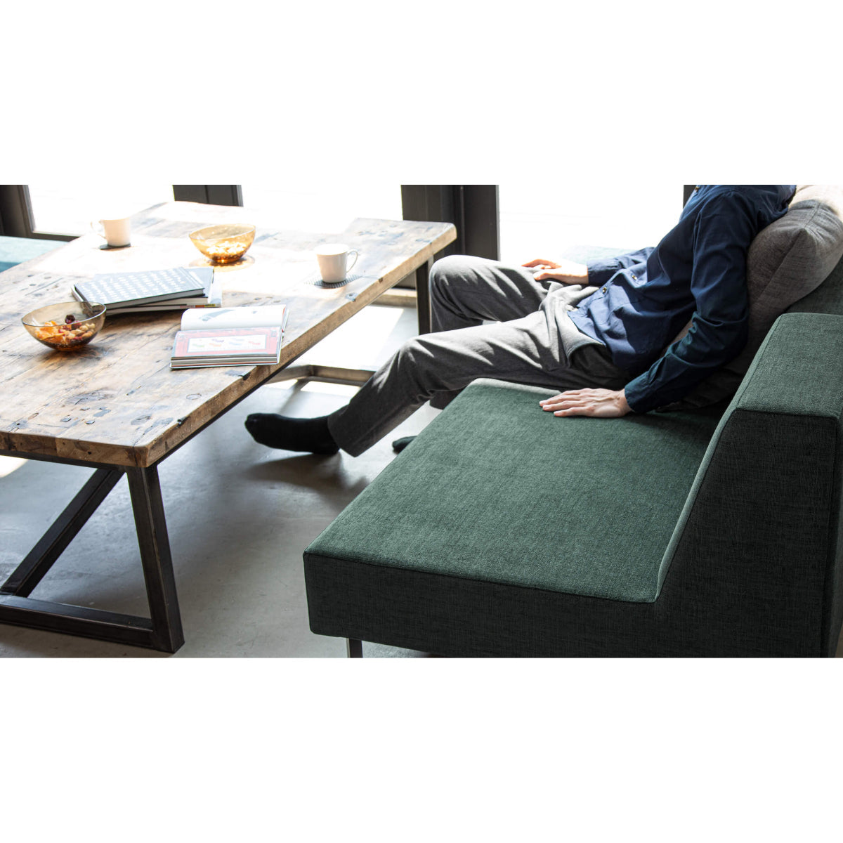 FLANNEL Sofa - SIESTA Sofa (2-Seater Short, 140cm)