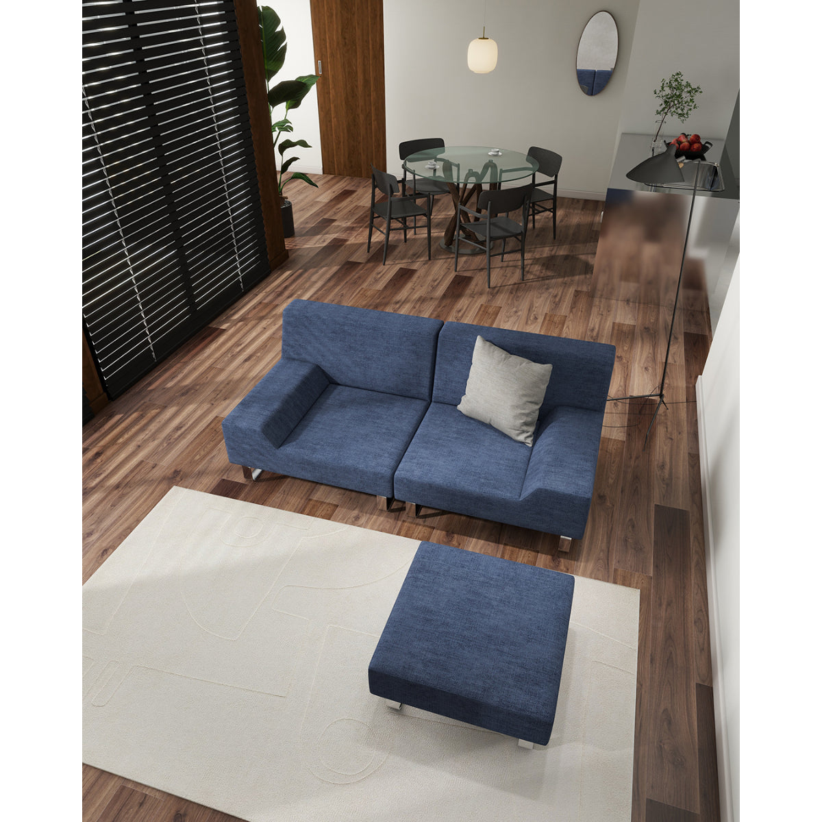 FLANNE Sofa - SIESTA Sofa (1-Seater, 90cm)