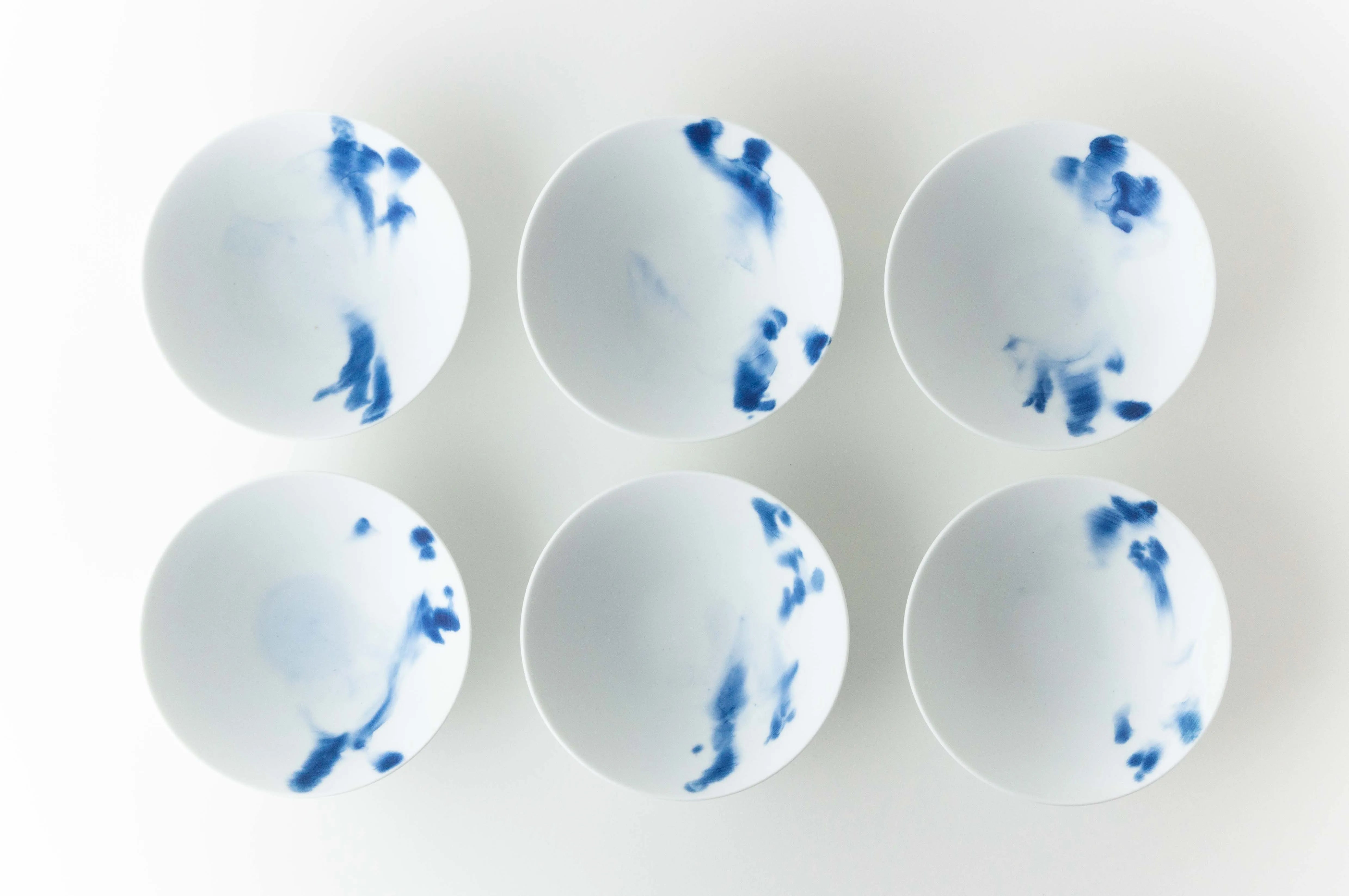 Kihara - Sake Cup  Suiryu Keshiki 平盃 水流