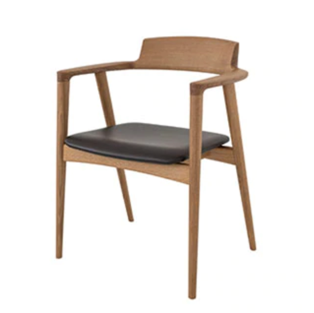 HIDA Sangyo - SEOTO Chair with Arm (upholstered seat)